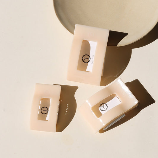 Rectangle Flat Hair Clips