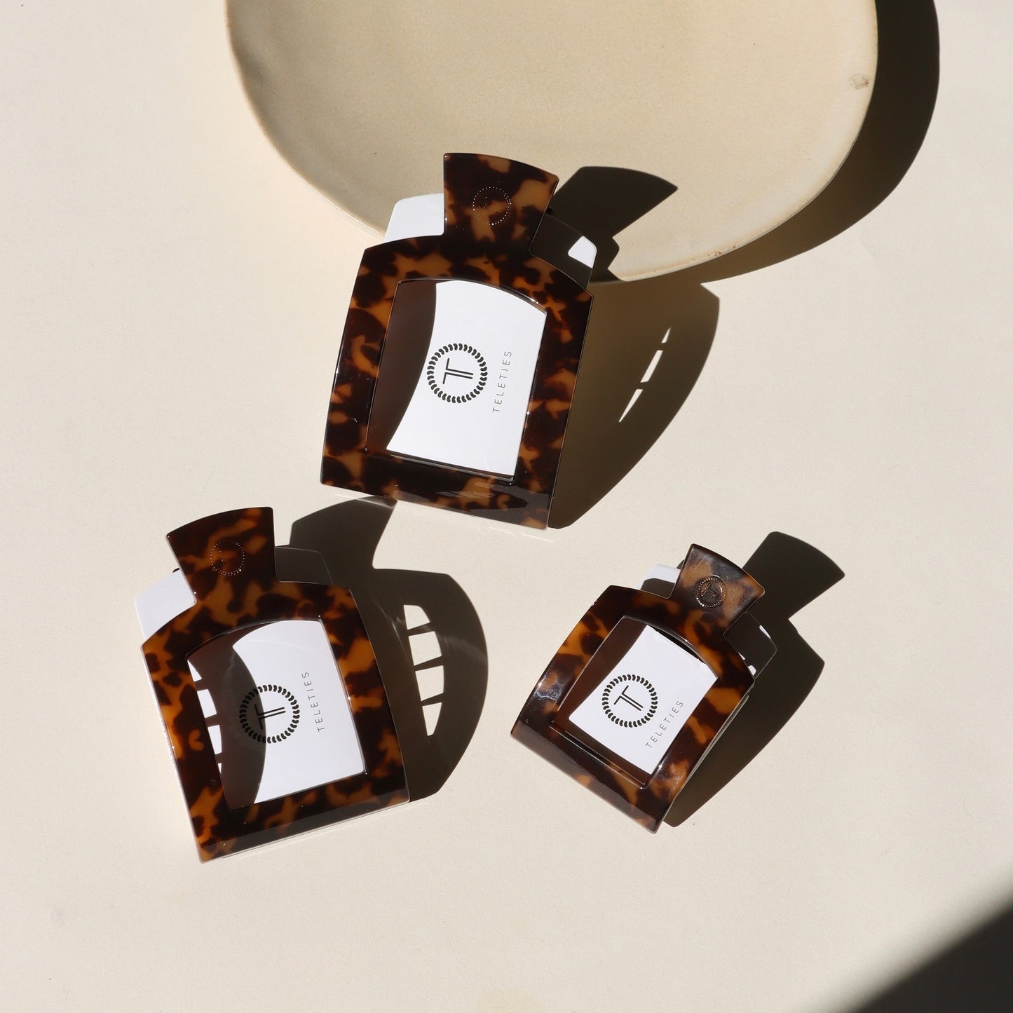 Square Flat Hair Clip