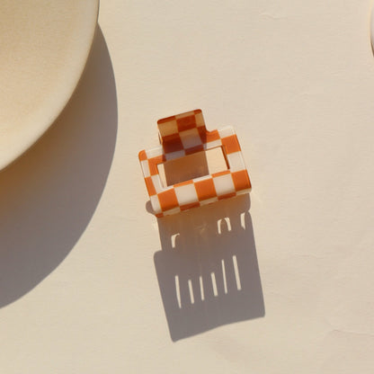 Checkered Hair Clips